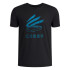 Curry Logo Tee-WHT BLK-003