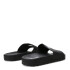 Sandalias Unisex Tiffosi Boots Slide Negro - Blanco