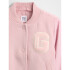 WOOL BOMBER PURE PINK
