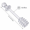 Cuchara para Miel de Acrílico Transparente 13 cm Cuchara para Miel de Acrílico Transparente 13 cm