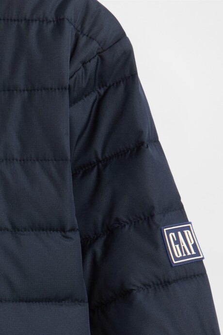 Campera Puffer Hombre New Classic Navy 2