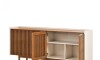 Aparador Buffet Dune Ripiado 1.6 - Linea Manhattan Off White
