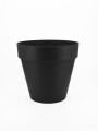 MACETA MANSSION NEGRO