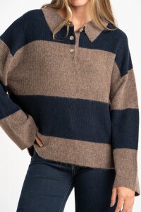 Sweater Polo Chocolate