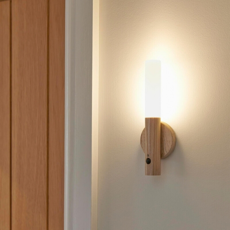 ARTEFACTO DE PARED RECARGABLE SANDRA Luminaria de Pared Recargable Sandra con Sensor Luz Cálida
