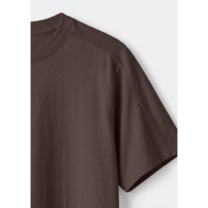 BLUSA MM FEM MARROM ESCURO