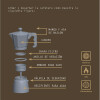 CAFETERA EXPRESSO ITALIANA 0.32 LT - ALUMINIO NEGRA - 61768/020 CAFETERA EXPRESSO ITALIANA 0.32 LT - ALUMINIO NEGRA - 61768/020