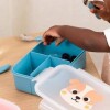 Tupper Lunchera divisiones FLY BUBA perrito