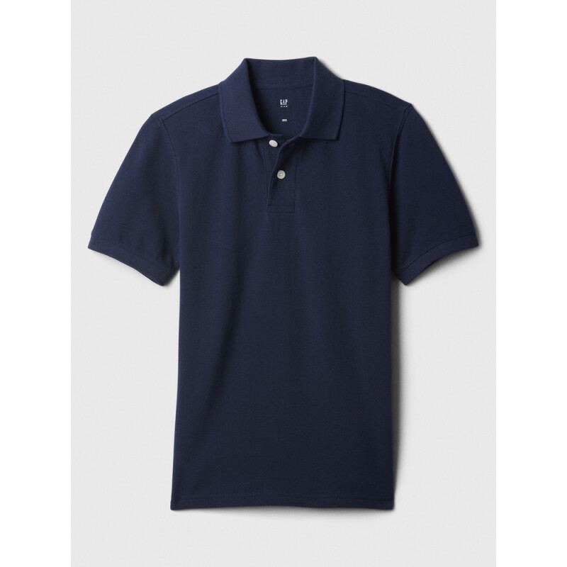 V-BTS SS PIQUE POLO TAPESTRY NAVY