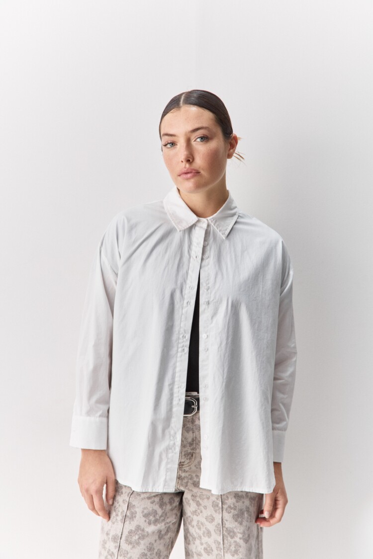 CAMISA PERLA Crudo