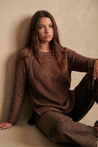 Sweater Texturado Chocolate