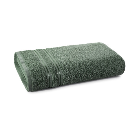 Toalla Baño Dohler Dueto 65 x 130 cm 100% Algodón VERDE OSCURO