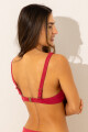 COPA BALCO MANU ROJO DURAZNILLO - GOLD LUREX FABRIC