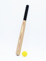 BAT BEISBOL CON PELOTA EVA BEIGE (V)