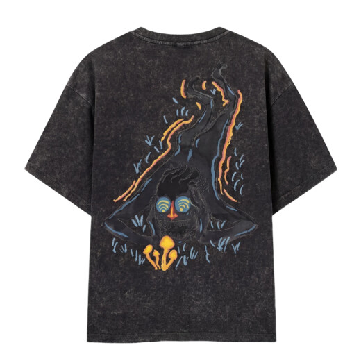 Remera Kaboa Hoy Ando - Negro Remera Kaboa Hoy Ando - Negro