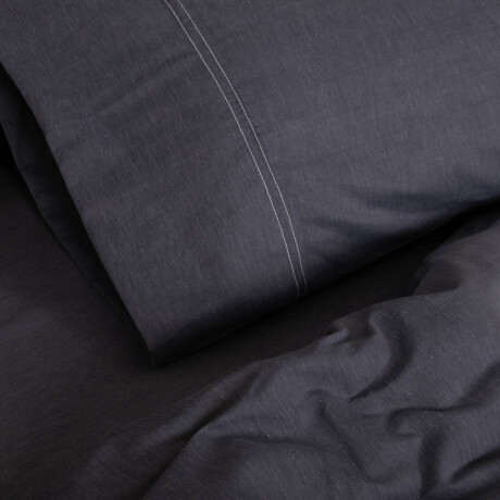 JGO. SÁBANAS QUEEN ALGODON-Y-POLIESTER CHAMBRAY