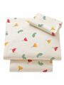 JUEGO SABANAS ESTAMPADA 1 PLAZA MULTICOLOR