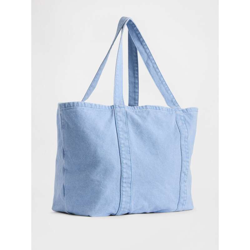 SP26 OVERDYE CANVAS TOTE MOONSTONE BLUE