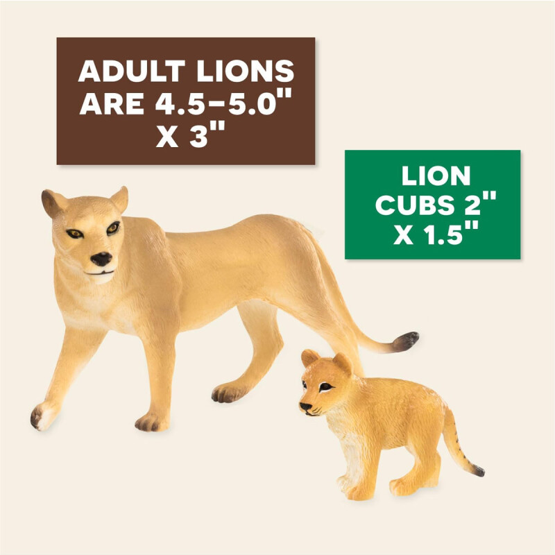 Familia de Leones Terra by Battat Familia de Leones Terra by Battat