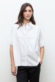 Camisa oversized blanco