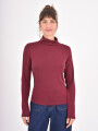 POLERA DHAKA BORDEAUX