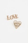 Set Pin Lover Dorado