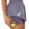 Short Tenis Match Mujer Greyish Purple