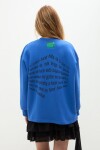 Remera no quiero hacer nada azul