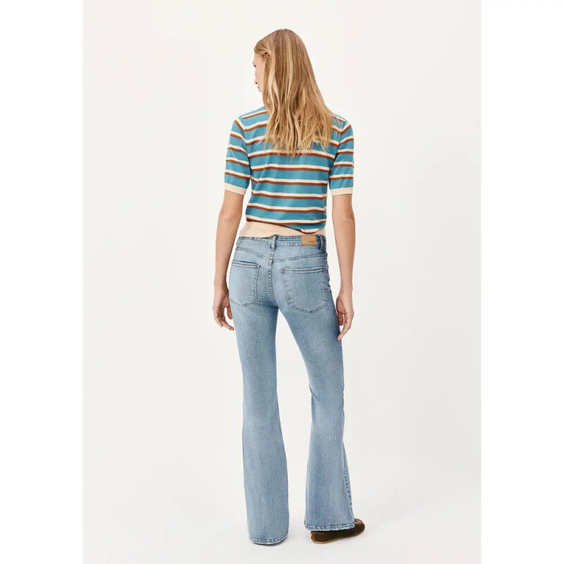 CALCA FEM AZUL MEDIO