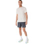 Polo Running Asics Silver SS Top Hombre Cream