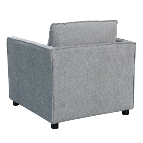 BUTACA TELA GRIS AMSTERDAM