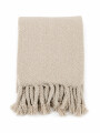 MANTA DECORATIVA BEIGE