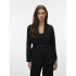 VMTAHIA LS LOOSE BELTED BLAZER BLACK