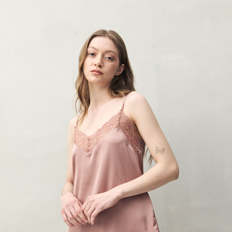 TOP TERESA Rosa Tostado