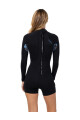 Bahia 2mm - Back Zip - LS Spring - Seawater Florar Bahia 2mm - Back Zip - LS Spring - Seawater Florar