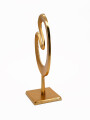 ADORNO DE MESA ALUMINIO DORADO