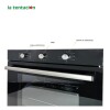 Horno Empotrar Convección Eléctrico Petra 71 L Negro Clase A Horno Empotrar Convección Eléctrico Petra 71 L Negro Clase A