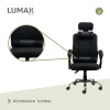 Silla Ejecutiva Ergonómica Lumax Modelo Wynn Negro