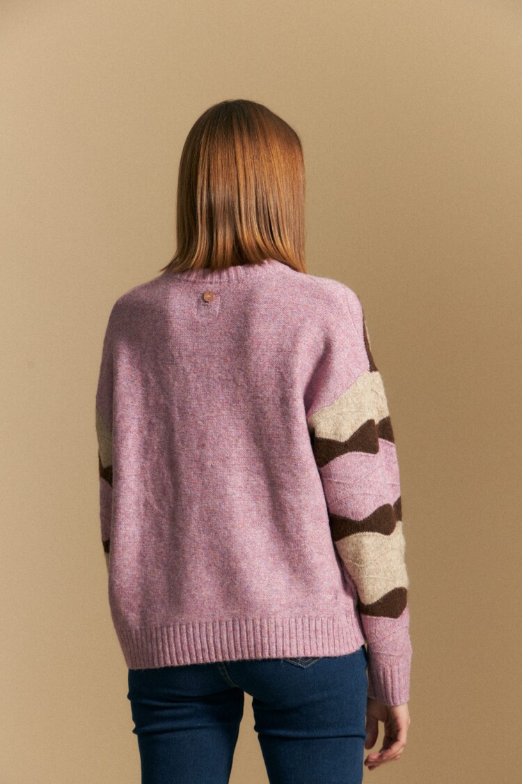 SWEATER DOLO Lila Amatista