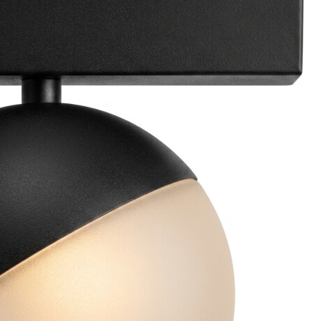 Artefacto LED Bola Magnético G2 6W Luminaria LED Bola Magnético G2 6W 2700K Negro