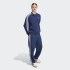 Buzo Adidas Adicolor 3 Rayas Oversize Azul