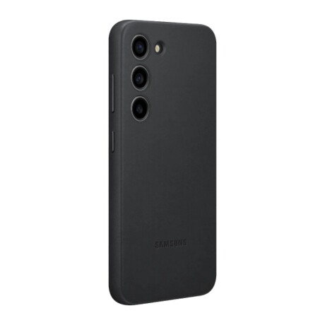 Funda Samsung Leather Case de Cuero para Galaxy S23+ Black