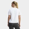 Remera Adidas Workout Essentials Cuello Redondo Blanco