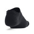 UA Essential No Show 6pk-WHT BLK-001