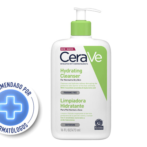 Cerave limpiador hidratante 473 ml Cerave limpiador hidratante 473 ml