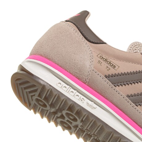 Championes adidas SL 72 RS J de niño Dark Pink