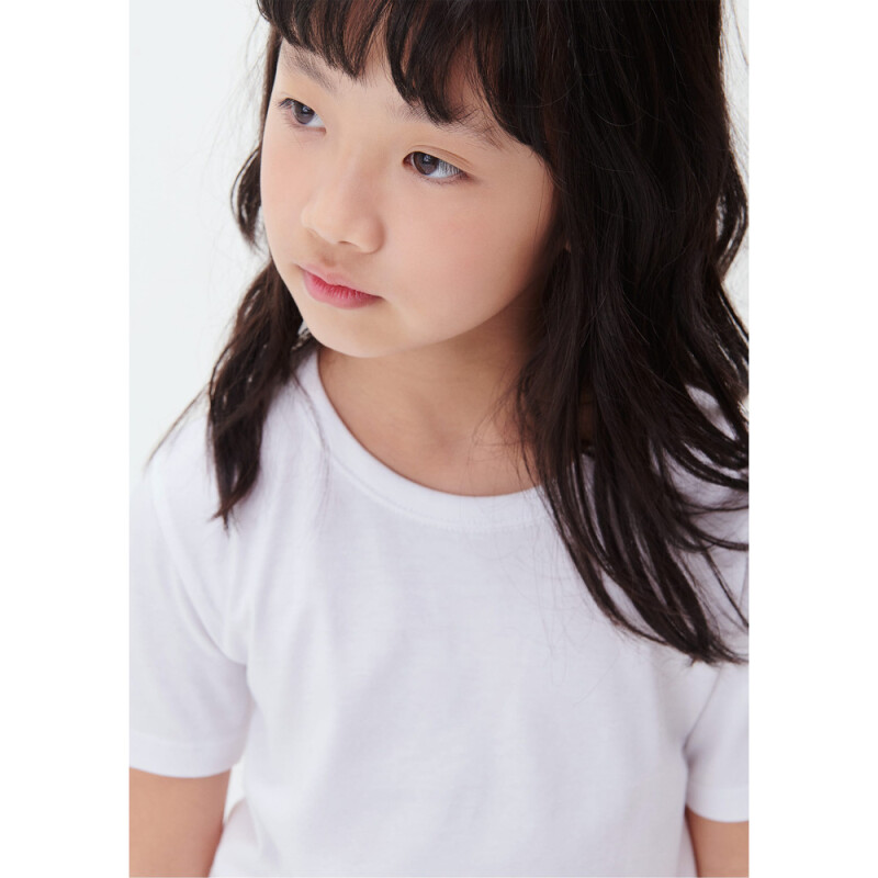 CAMISETA MM INFANTIL BRANCO