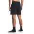 UA Unstoppable Flc Shorts-GRN BLK-001