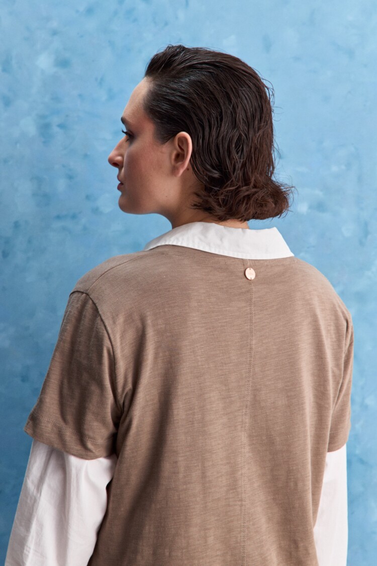 REMERA SOPHIE Visón