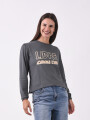 BLUSA LIBRE GRIS OSCURO